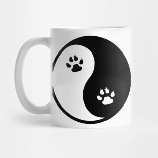 yin and yang symbol Mug